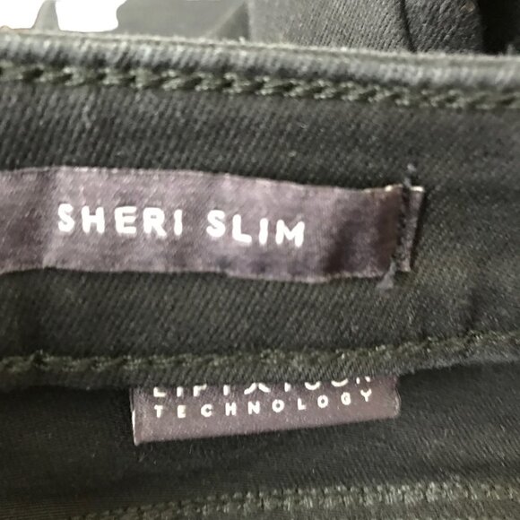 NWT NYDJ Sherri Slim Black High Rise 5 Pocket Jeans Size 8 - Picture 9 of 10